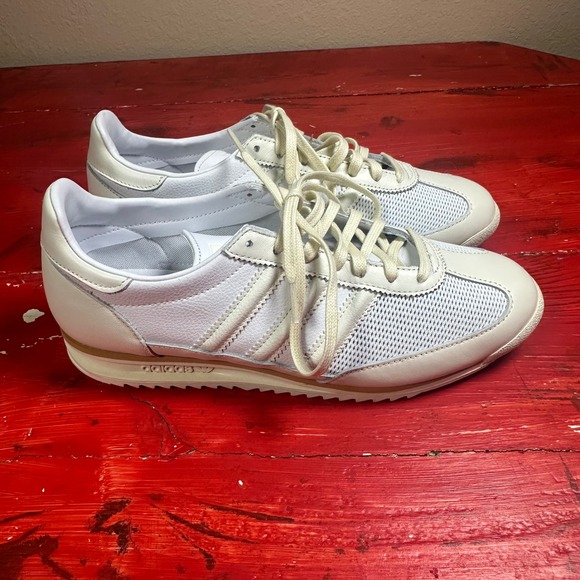 Adidas SL 72 OG W Women Size 10 White Leather Mesh Sneakers New With Box - Picture 4 of 12